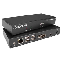 KVXLCH-100: Extenderisarja, (1) HDMI w/ local access, USB 2.0, RS-232, Audio