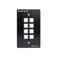 Wallplate Control Panel, RS-232, 8-Button