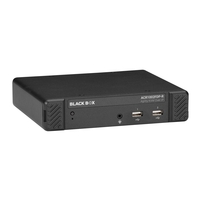 Agility KVM over IP Fiber Extender - Dual-Monitor, DisplayPort, USB 2.0