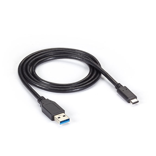 USB3C-1M, USB Cable - Type C to 3.0 Type A Male, 5-Gbps, 1-m - Black Box