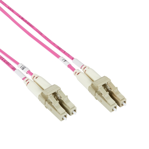 10 M LC to LC Duplex OM4 40GB,100GB Multimode Fiber Optic Patch cable -010210M