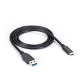 USB 3.1 Cable - Type C Male to USB 3.0 Type A Male, 5-Gbps, 1-m