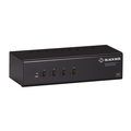 KVM Switch - Dual-Monitor, DisplayPort 1.2, 4K 60Hz, USB 3.0 Hub, Audio