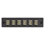 FOAP-SC-B-6F: 6 Simplex SC, Silver