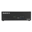 KVS4-1002D: (1) DVI-I, 2 port, (2) USB 1.1/2.0, audio