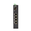 LIE401A: -40 to +75° C, (4) RJ45 PoE+ + (1) SFP, 12-58 VDC