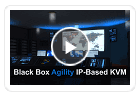 Video Demonstration von Black Box: Überblick über das Agility-System für IP-basierte Extension und KVM Switching von DVI Video, USB und Audio.