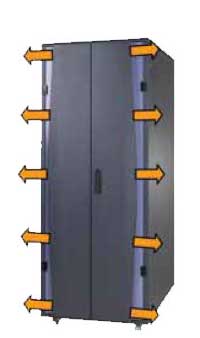 Cabinet Rear Passive Cooling